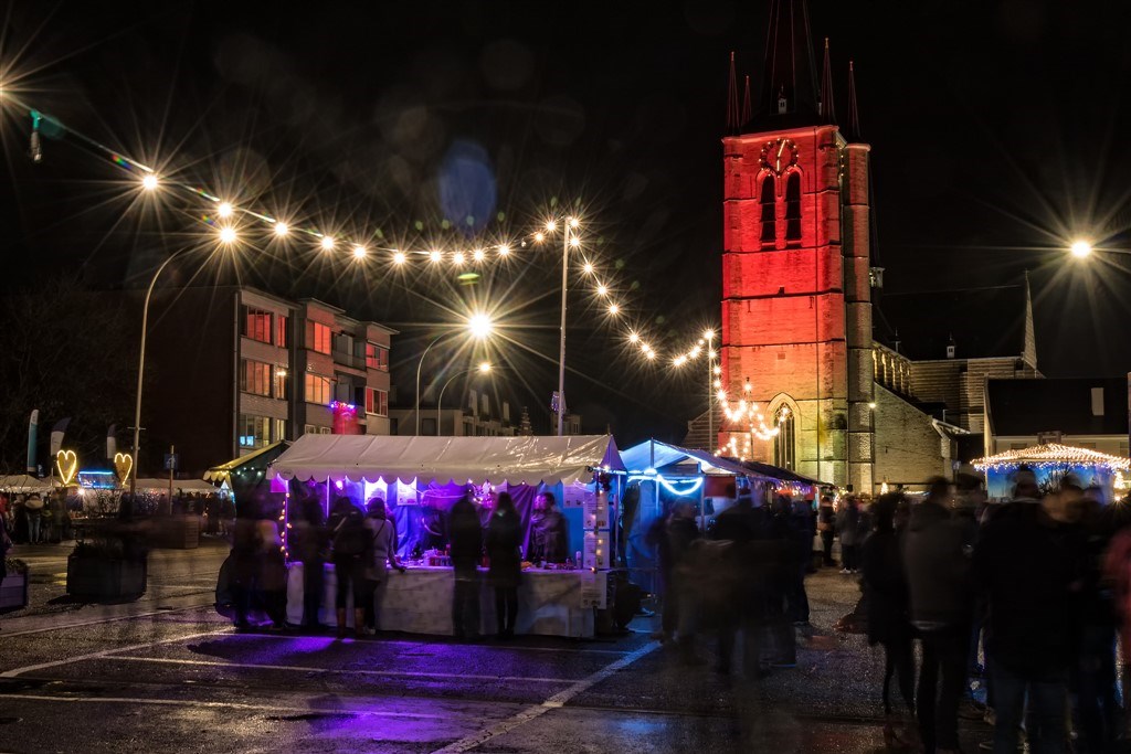 Geel in kerstsfeer